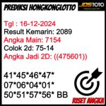 PREDIKSI TOGEL HKLOTTO JOSTOTO HARI INI 16 DESEMBER 2024