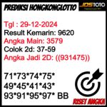 PREDIKSI TOGEL HKLOTTO JOSTOTO HARI INI 29 DESEMBER 2024