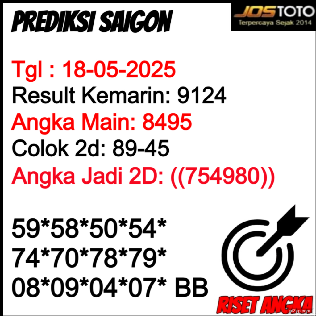 PREDIKSI TOGEL SAIGON JOSTOTO