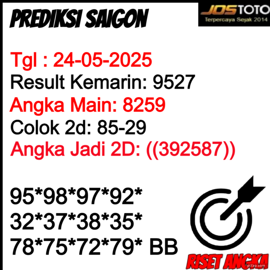 PREDIKSI TOGEL SAIGON JOSTOTO
