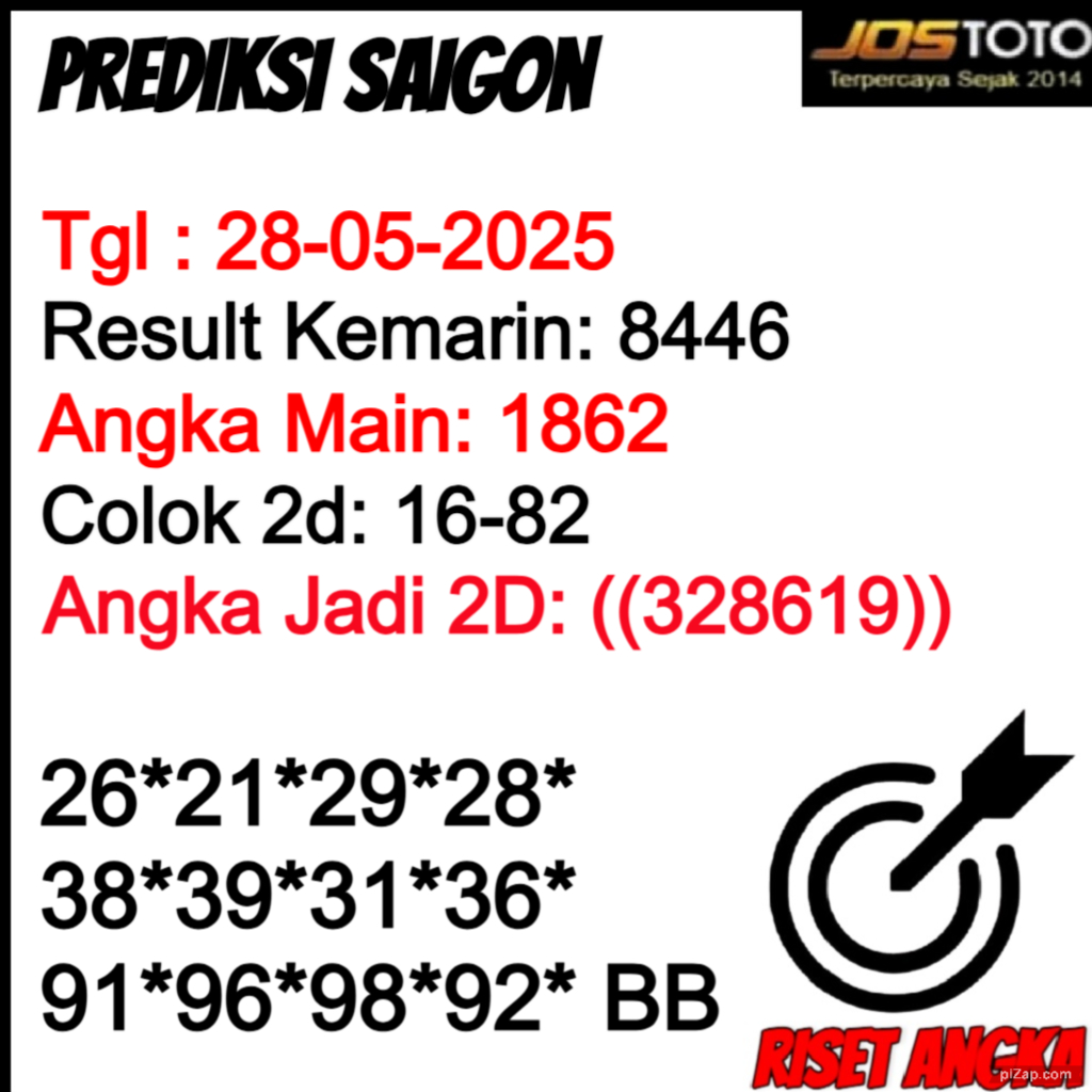 PREDIKSI TOGEL SAIGON JOSTOTO
