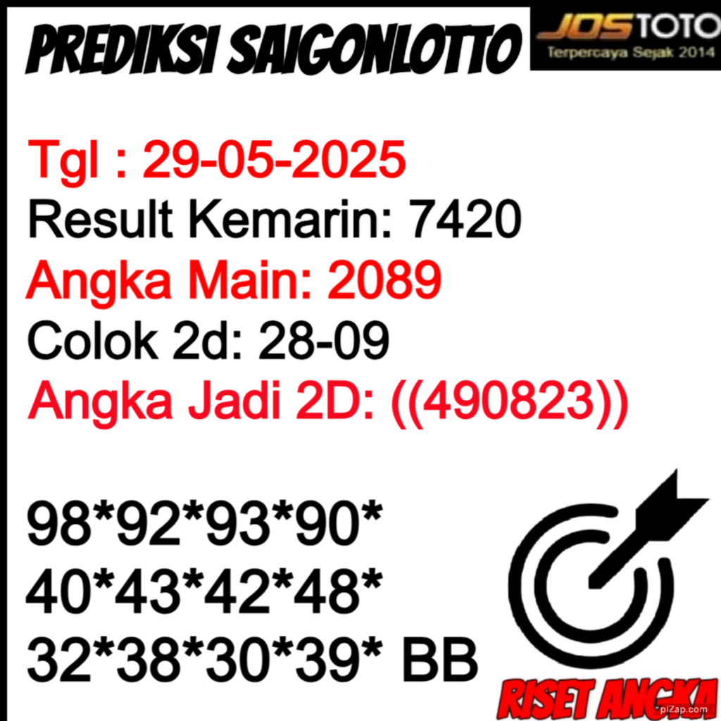 PREDIKSI TOGEL SAIGON JOSTOTO