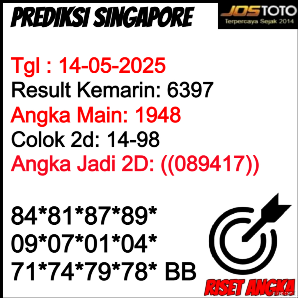 PREDIKSI TOGEL SGP JOSTOTO
