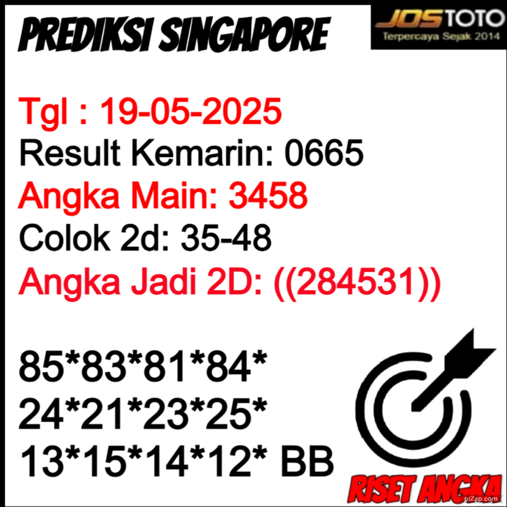 PREDIKSI TOGEL SGP JOSTOTO