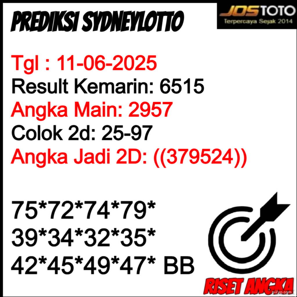 PREDIKSI TOGEL SDYLOTTO JOSTOTO